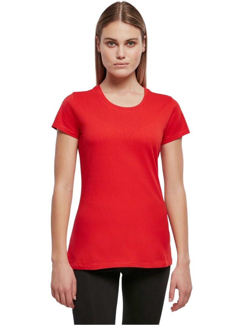 Build Your Brand - T-shirt BASIC Rouge clair - Kiabi