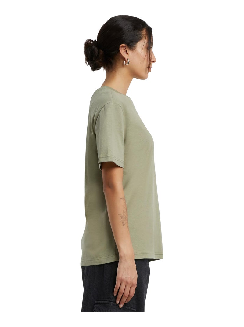 Build Your Brand - T-shirt BASIC Vert olive - Kiabi