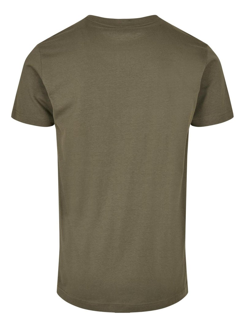 Build Your Brand - T-shirt BASIC Vert olive - Kiabi