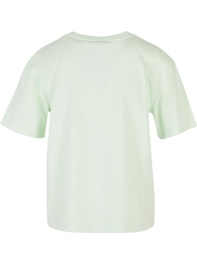 Build Your Brand - T-shirt Blanc Vert clair Gris - Kiabi