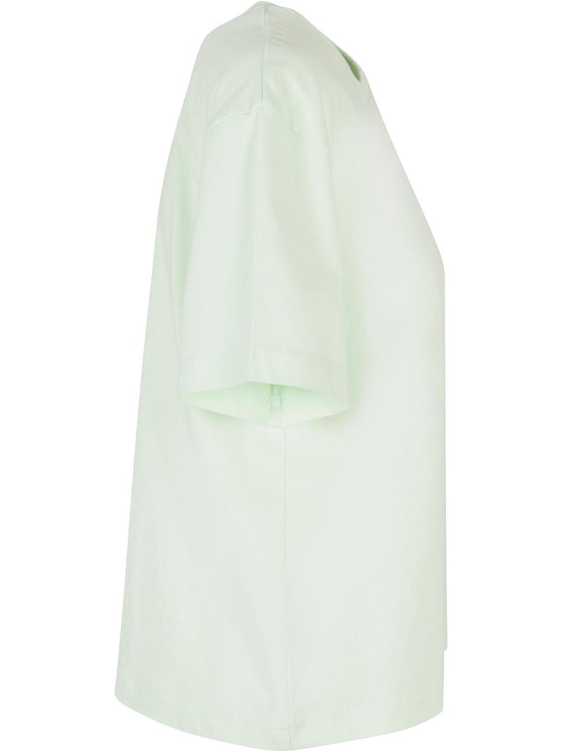 Build Your Brand - T-shirt Blanc Vert clair Gris - Kiabi