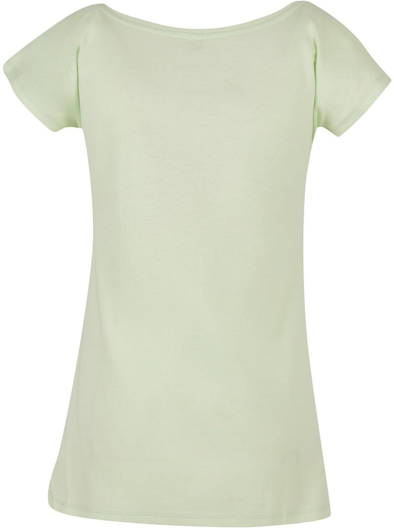Build Your Brand - T-shirt Blanc Vert clair Gris - Kiabi