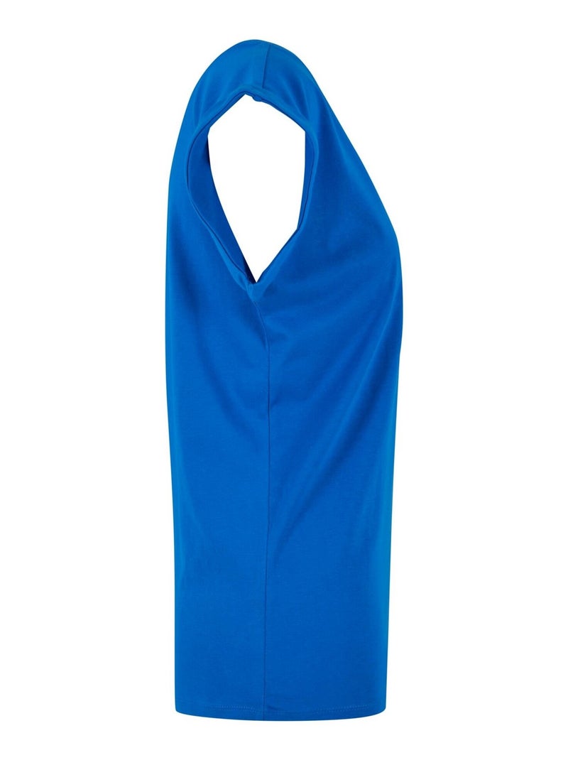 Build Your Brand - T-shirt Bleu électrique - Kiabi