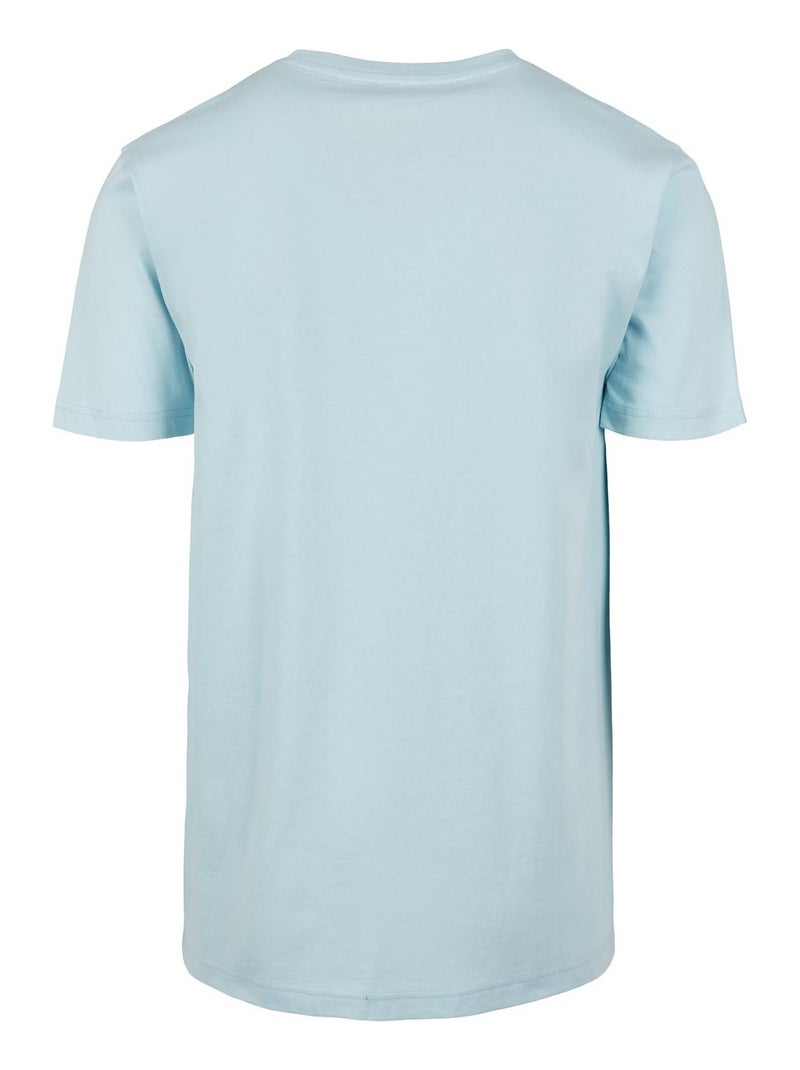 Build Your Brand - T-shirt Bleu méditerranée - Kiabi