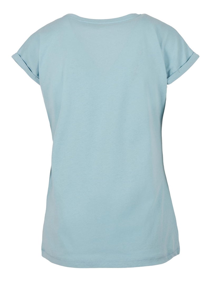 Build Your Brand - T-shirt Bleu méditerranée - Kiabi