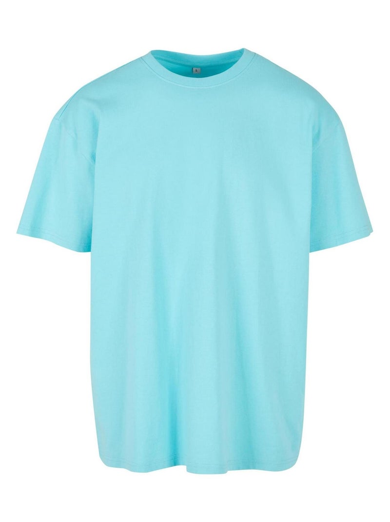 Build Your Brand - T-shirt Bleu turquoise - Kiabi