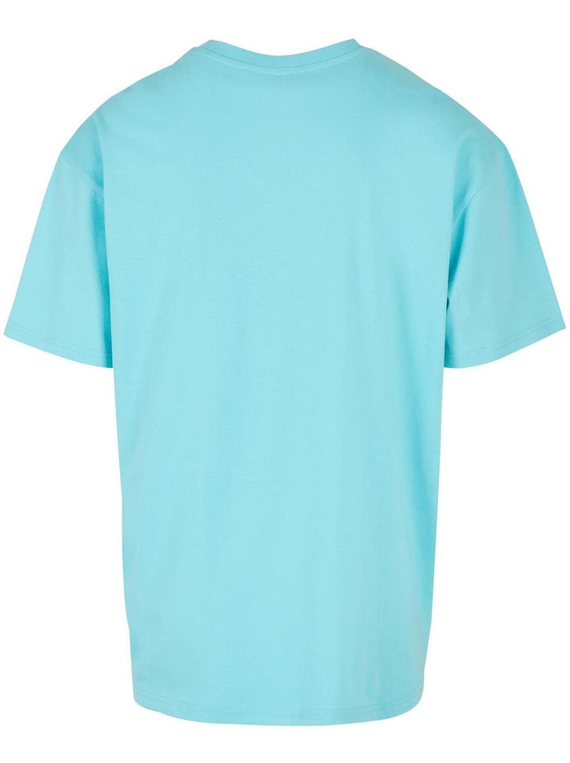 Build Your Brand - T-shirt Bleu turquoise - Kiabi