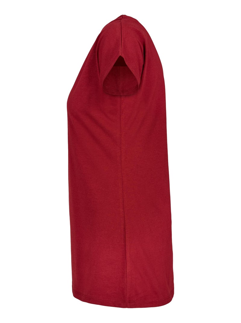 Build Your Brand - T-shirt Bordeaux - Kiabi