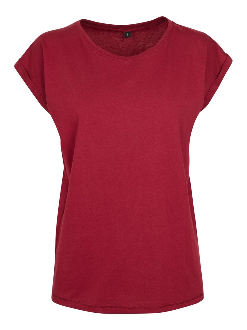 Build Your Brand - T-shirt Bordeaux - Kiabi