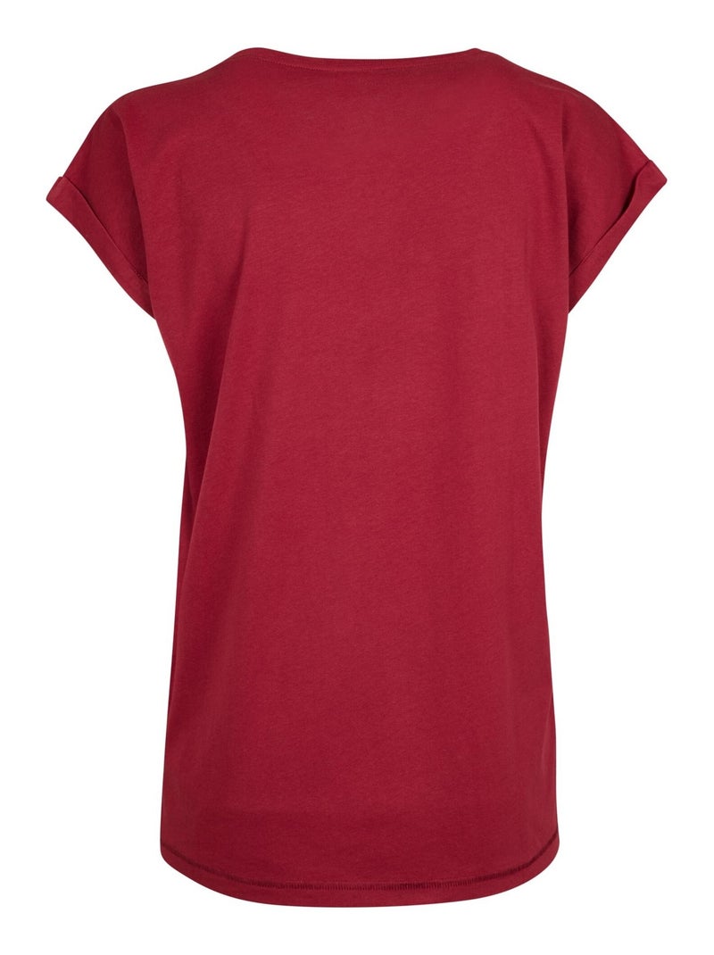 Build Your Brand - T-shirt Bordeaux - Kiabi
