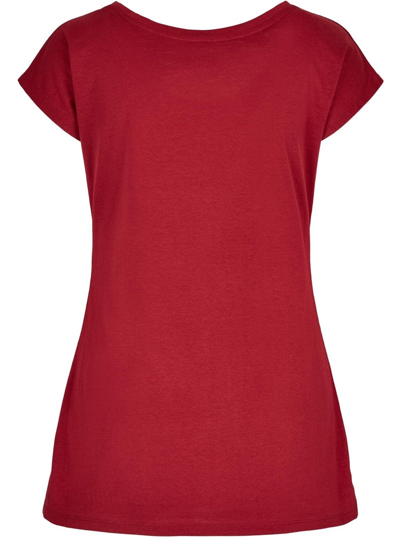 Build Your Brand - T-shirt Bordeaux - Kiabi