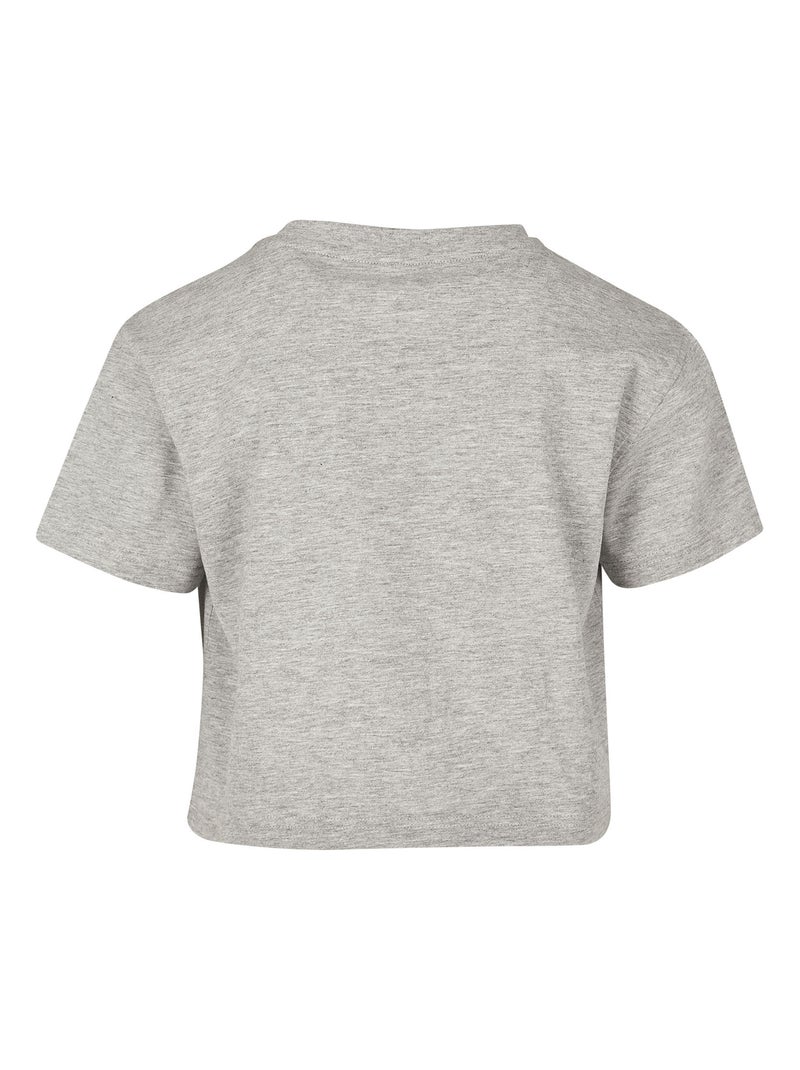 Build Your Brand - T-shirt court Gris chiné - Kiabi