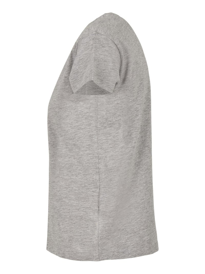 Build Your Brand - T-shirt Gris chiné - Kiabi
