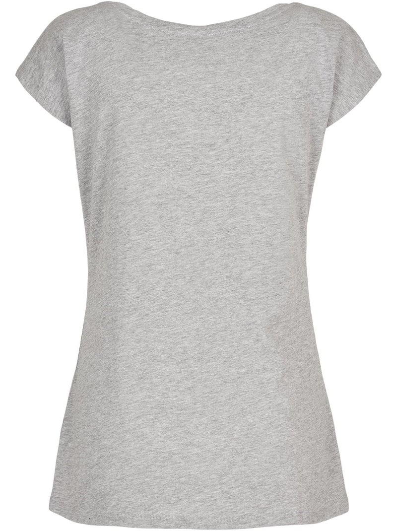 Build Your Brand - T-shirt Gris chiné - Kiabi
