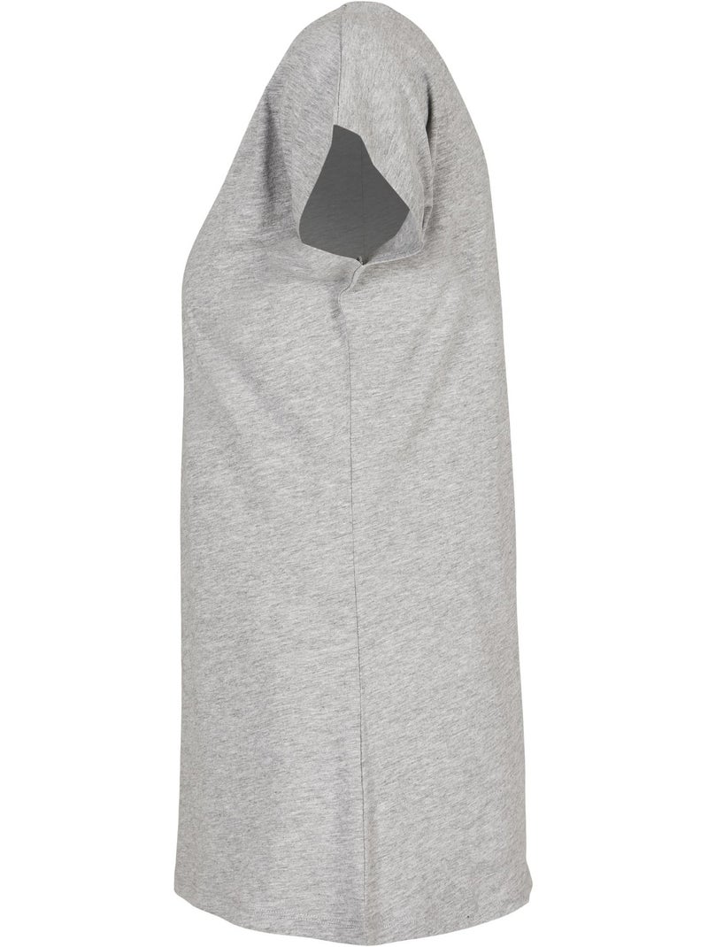 Build Your Brand - T-shirt Gris chiné - Kiabi