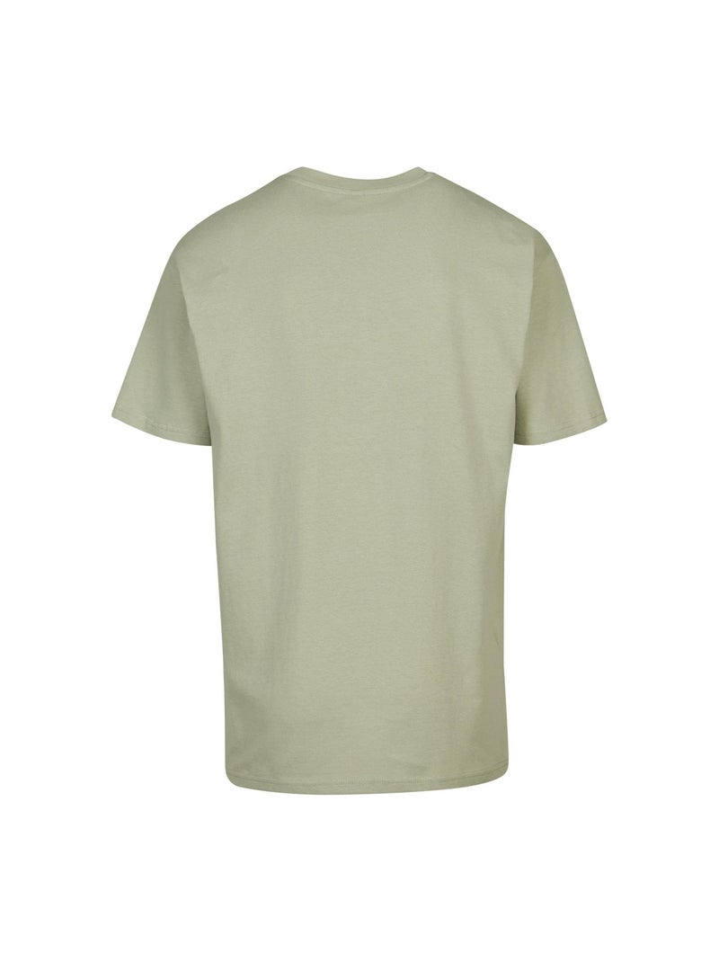 Build Your Brand - T-shirt Gris Vert Gris - Kiabi