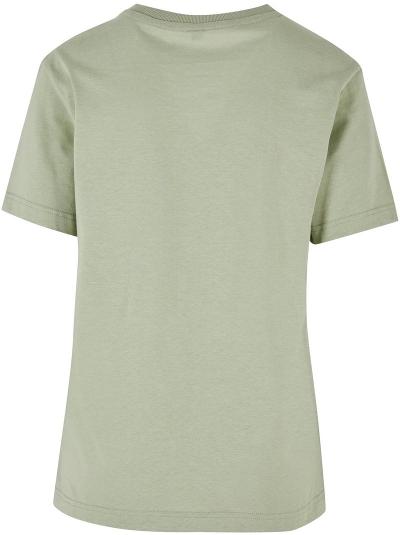 Build Your Brand - T-shirt Gris Vert Gris - Kiabi