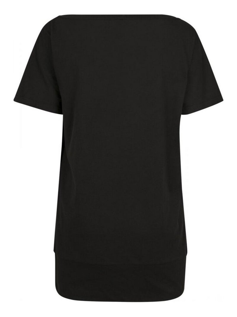 Build Your Brand - T-shirt manches chauve-souris Noir - Kiabi