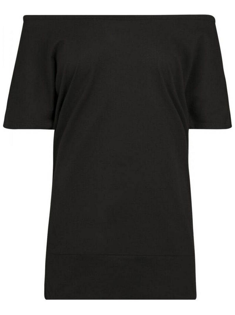 Build Your Brand - T-shirt manches chauve-souris Noir - Kiabi