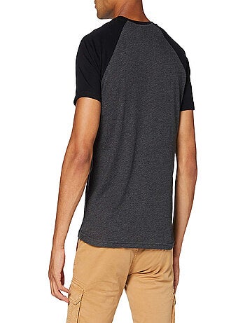 Build Your Brand - T-shirt manches contrastées