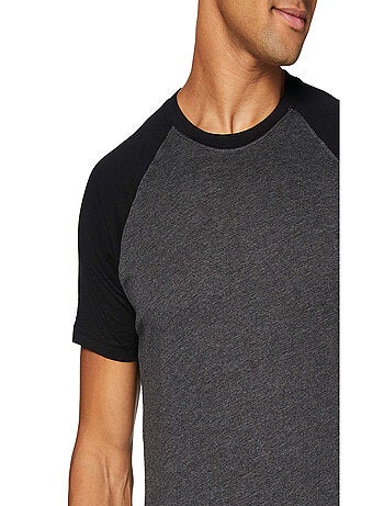 Build Your Brand - T-shirt manches contrastées
