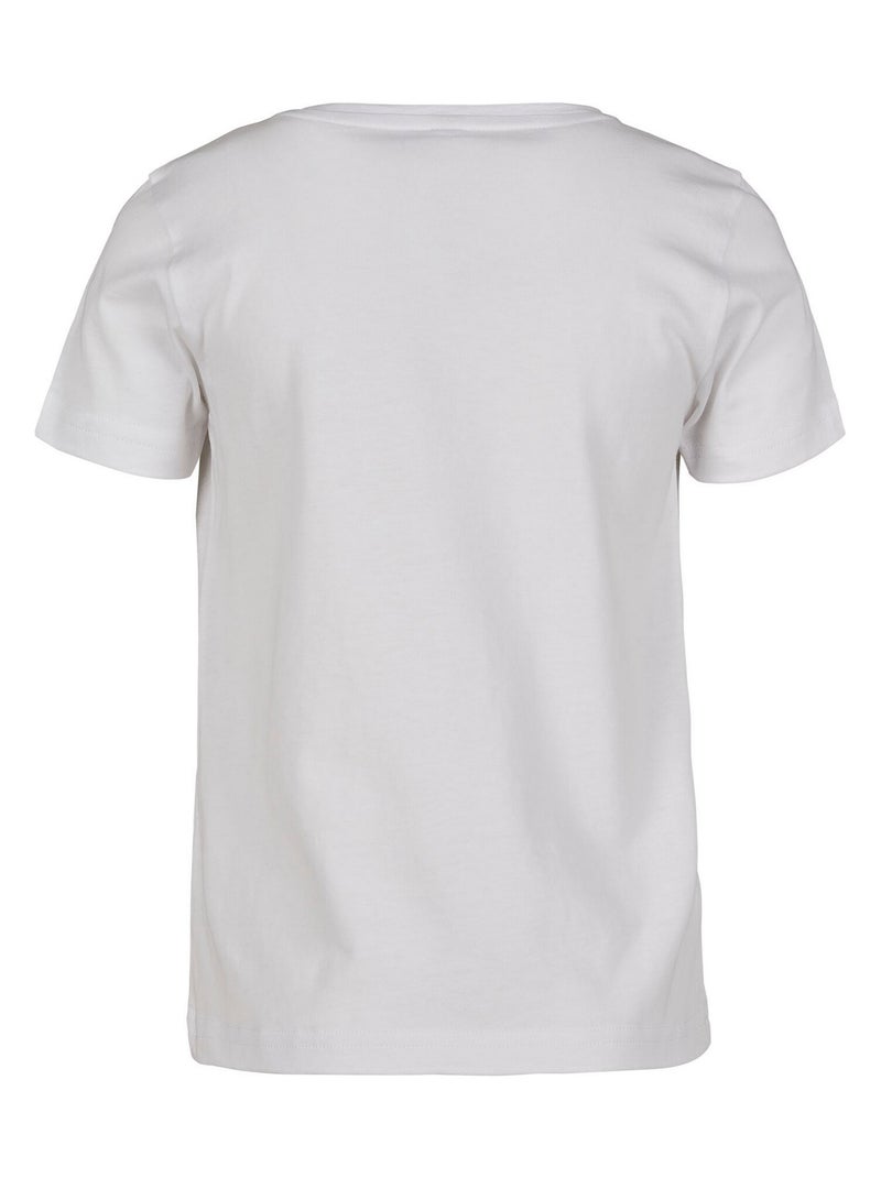 Build Your Brand - T-shirt manches courtes Blanc - Kiabi