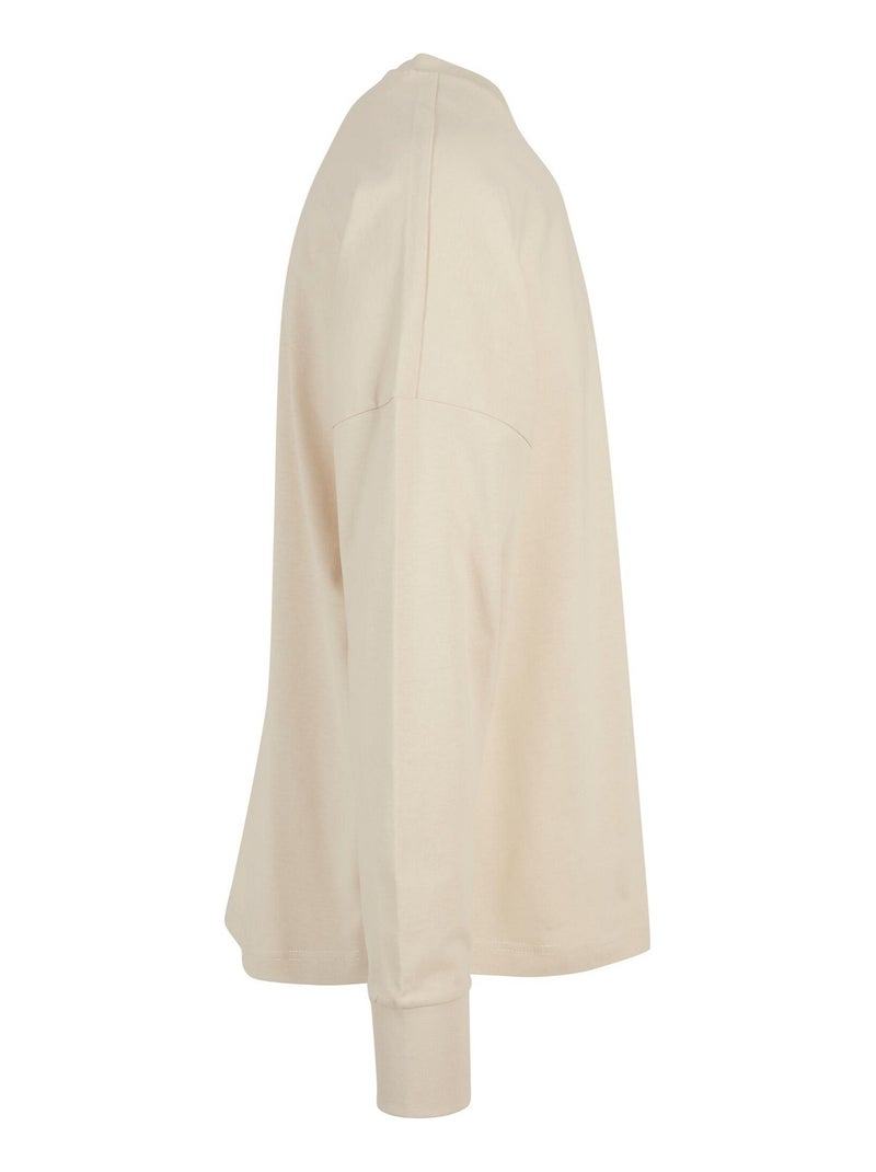 Build Your Brand - T-shirt manches longues Beige sable - Kiabi