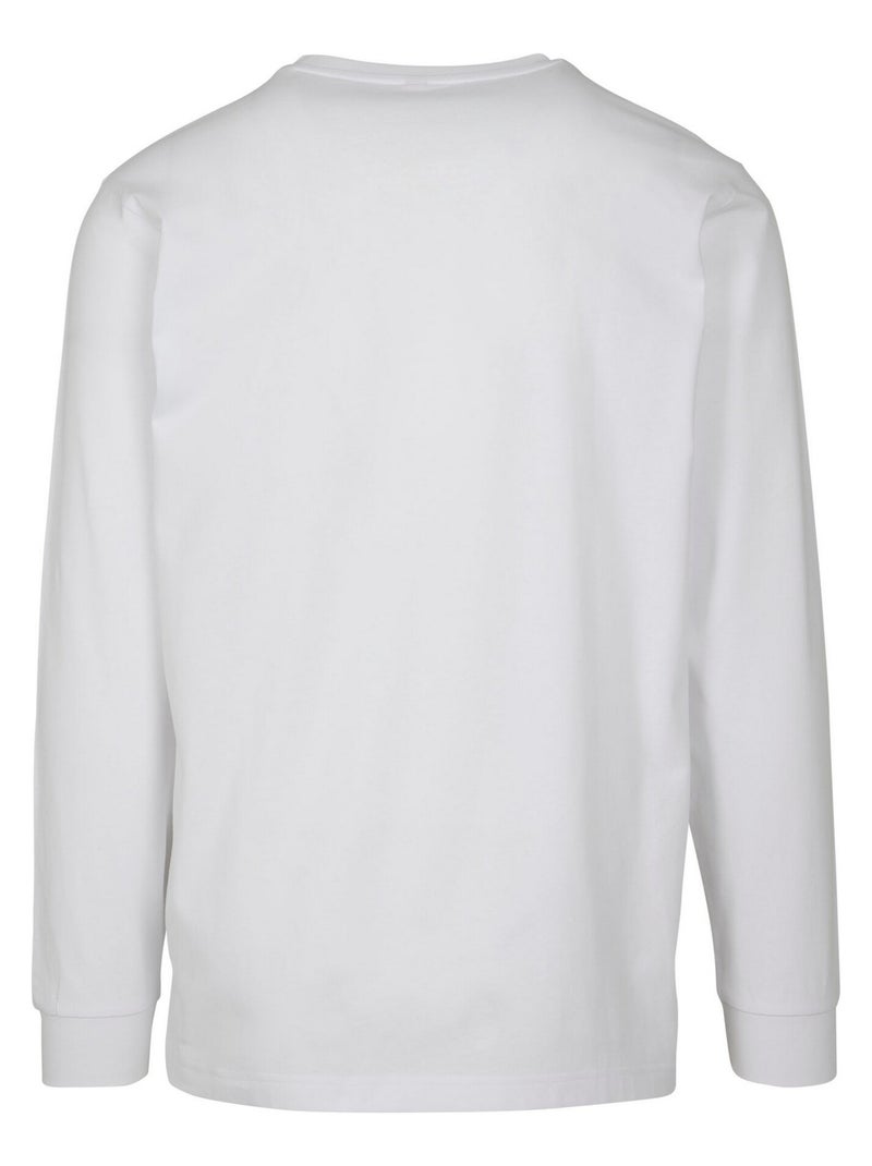 Build Your Brand - T-shirt manches longues Blanc - Kiabi