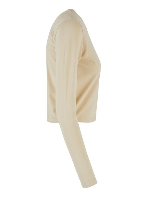 Build Your Brand - T-shirt manches longues motif/style Courte - Kiabi