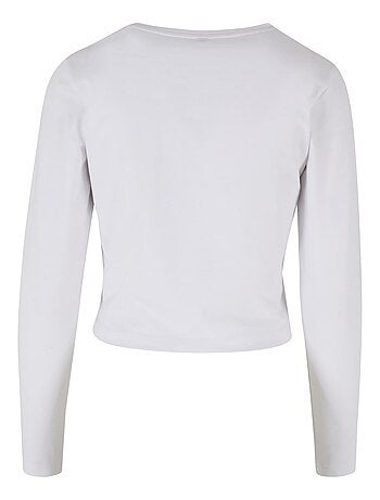 Build Your Brand - T-shirt manches longues motif/style Courte