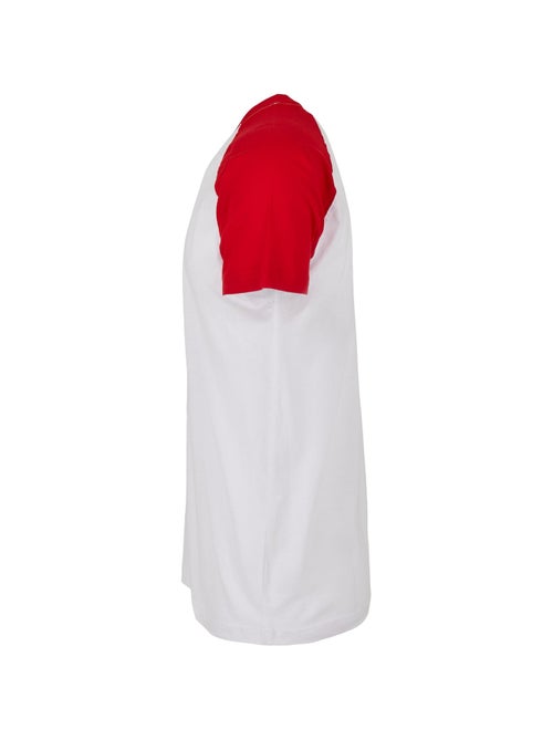 Build Your Brand - T-shirt manches raglan motif/style Contrasté - Kiabi