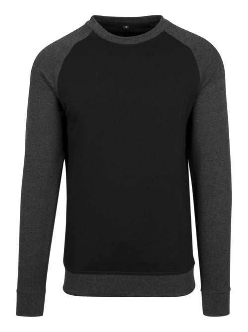 Build Your Brand - T-shirt manches raglan - Kiabi