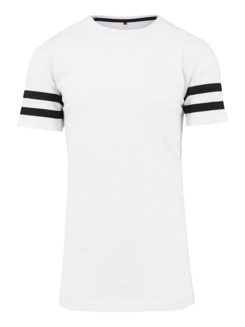 Build Your Brand - T-shirt motif/style à rayures - Kiabi