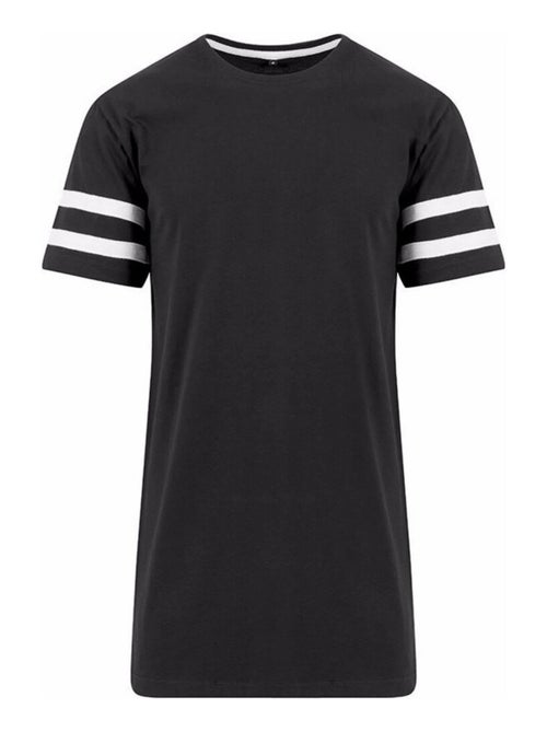 Build Your Brand - T-shirt motif/style à rayures - Kiabi