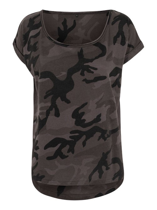 Build Your Brand - T-shirt motif/style camouflage - Kiabi