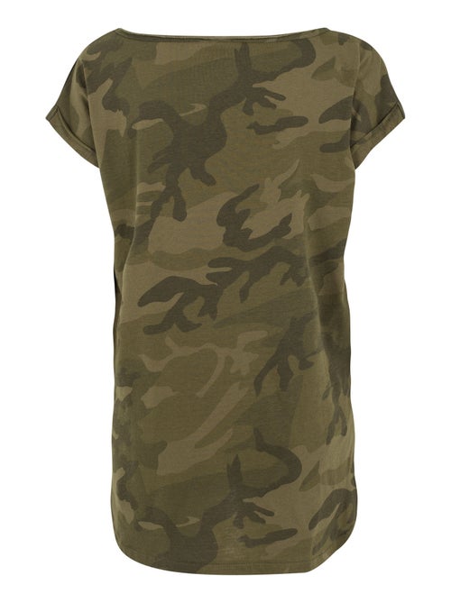 Build Your Brand - T-shirt motif/style camouflage - Kiabi