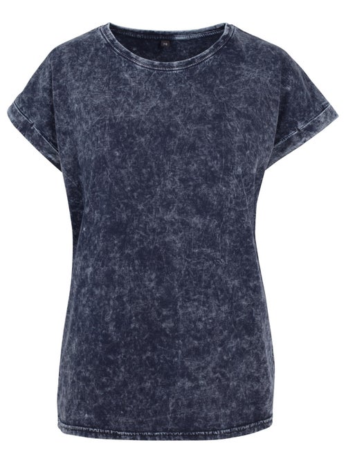Build Your Brand - T-shirt motif/style délavé à l'acide - Kiabi