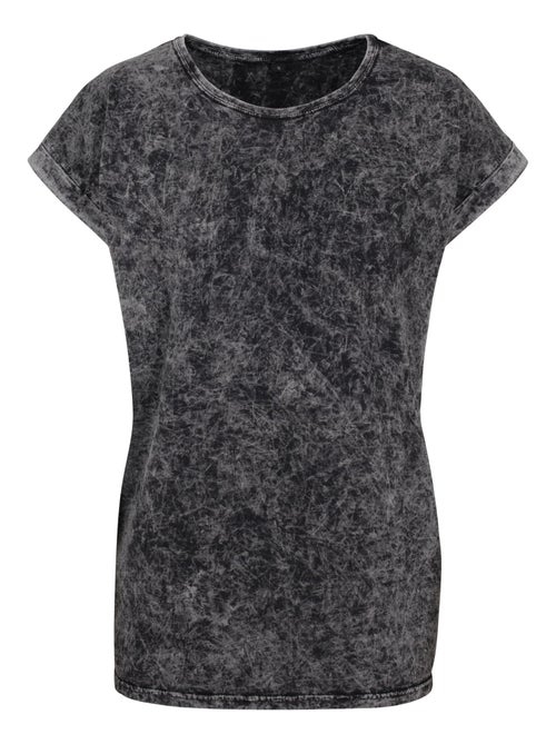 Build Your Brand - T-shirt motif/style délavé à l'acide - Kiabi