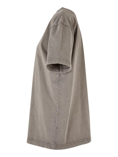 Build Your Brand - T-shirt motif/style délavé à l'acide - Kiabi