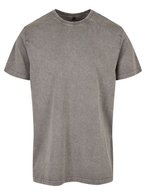Build Your Brand - T-shirt motif/style délavé à l'acide - Kiabi