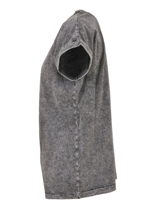 Build Your Brand - T-shirt motif/style délavé à l'acide - Kiabi