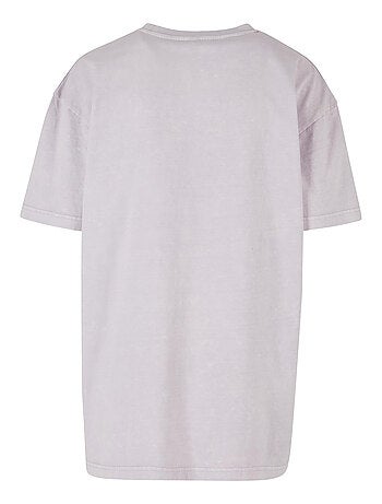 Build Your Brand - T-shirt motif/style délavé à l'acide