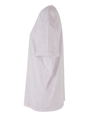 Build Your Brand - T-shirt motif/style délavé à l'acide