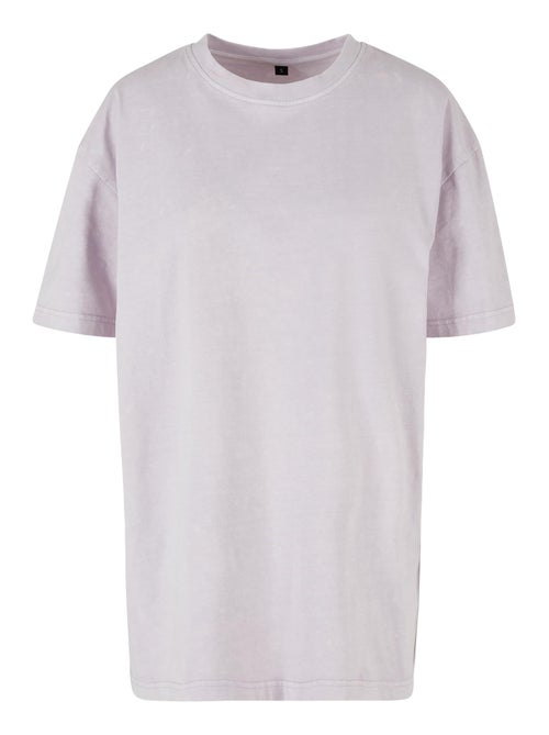 Build Your Brand - T-shirt motif/style délavé à l'acide - Kiabi