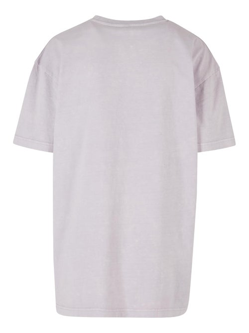 Build Your Brand - T-shirt motif/style délavé à l'acide - Kiabi