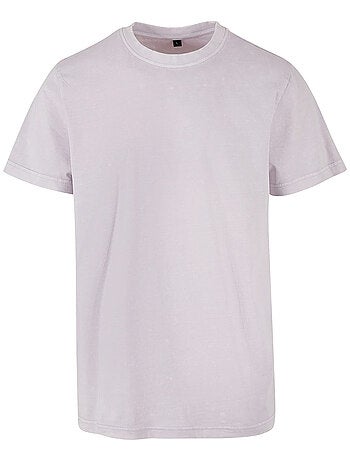 Build Your Brand - T-shirt motif/style délavé à l'acide