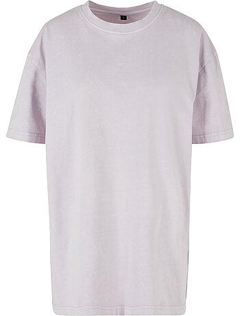 Build Your Brand - T-shirt motif/style délavé à l'acide