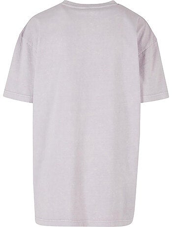Build Your Brand - T-shirt motif/style délavé à l'acide