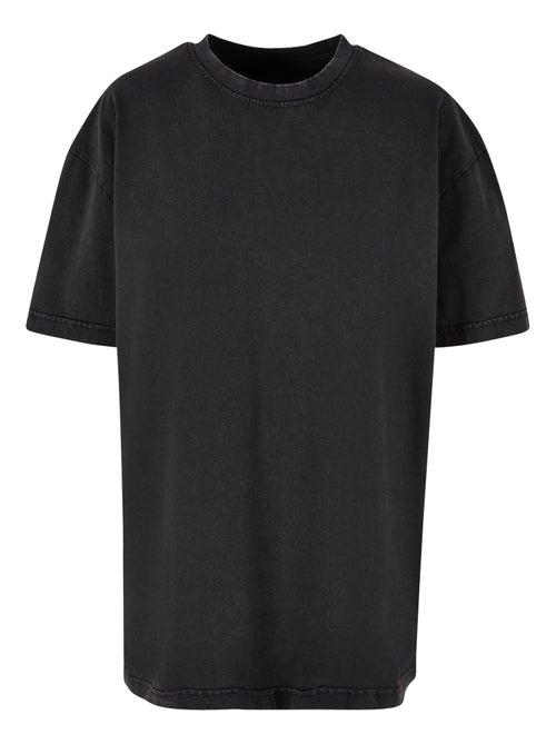 Build Your Brand - T-shirt motif/style délavé à l'acide - Kiabi