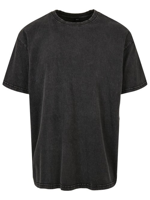 Build Your Brand - T-shirt motif/style délavé à l'acide - Kiabi